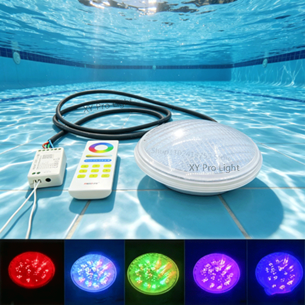 Xy Spa & Wellness George Town - Projecteurs LED RGB Submersibles 45W, Lampes