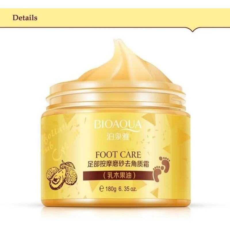 Foot Mask Peeling - BIOréveiller A-Crème de beurre de karité,