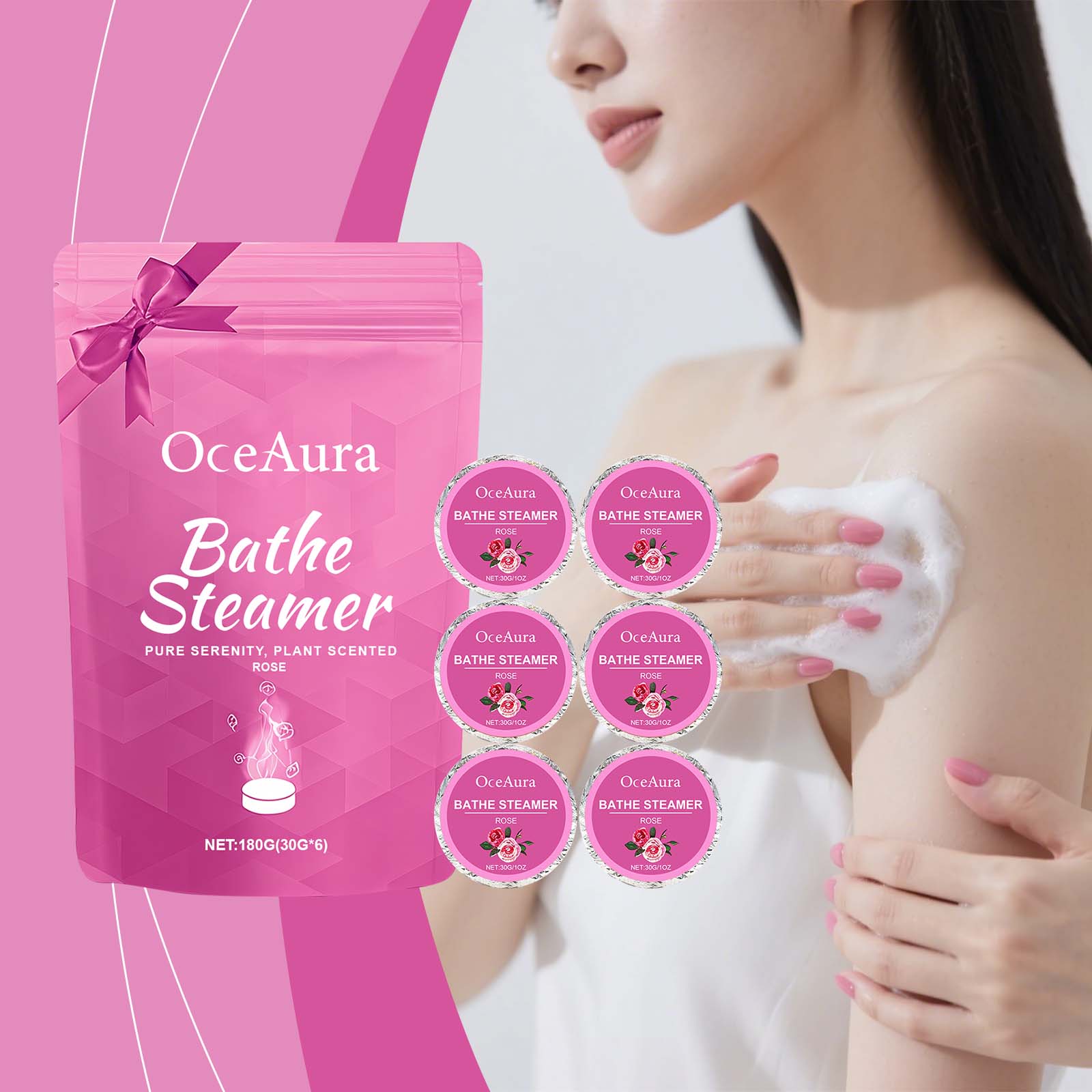 Shower Steamer Tablet - Tablettes de douche aromathérapeutiques pour la