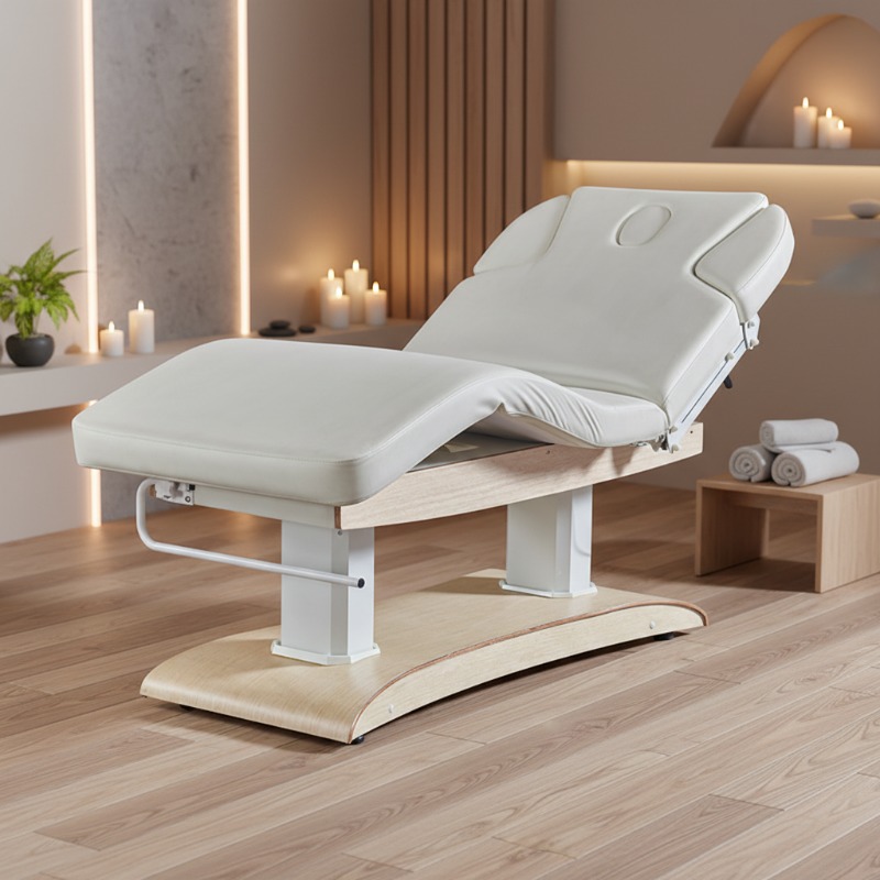 Wellness Spa With Hotel - Table de massage électrique en cuir