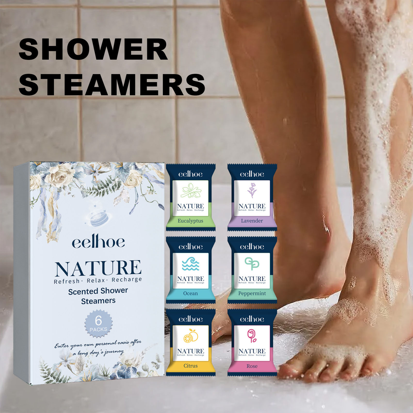 Comprimés de douche d'aromathé - Shower Steamer Tablet avis et prix