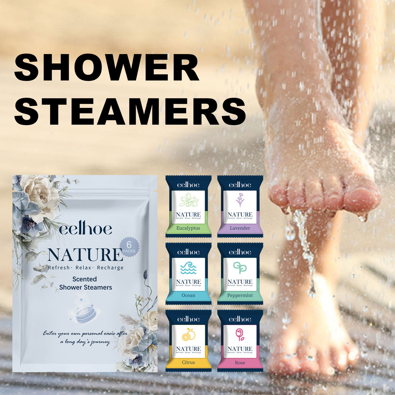 Comprimés de douche d'aromathé - Shower Steamer Tablet avis et prix