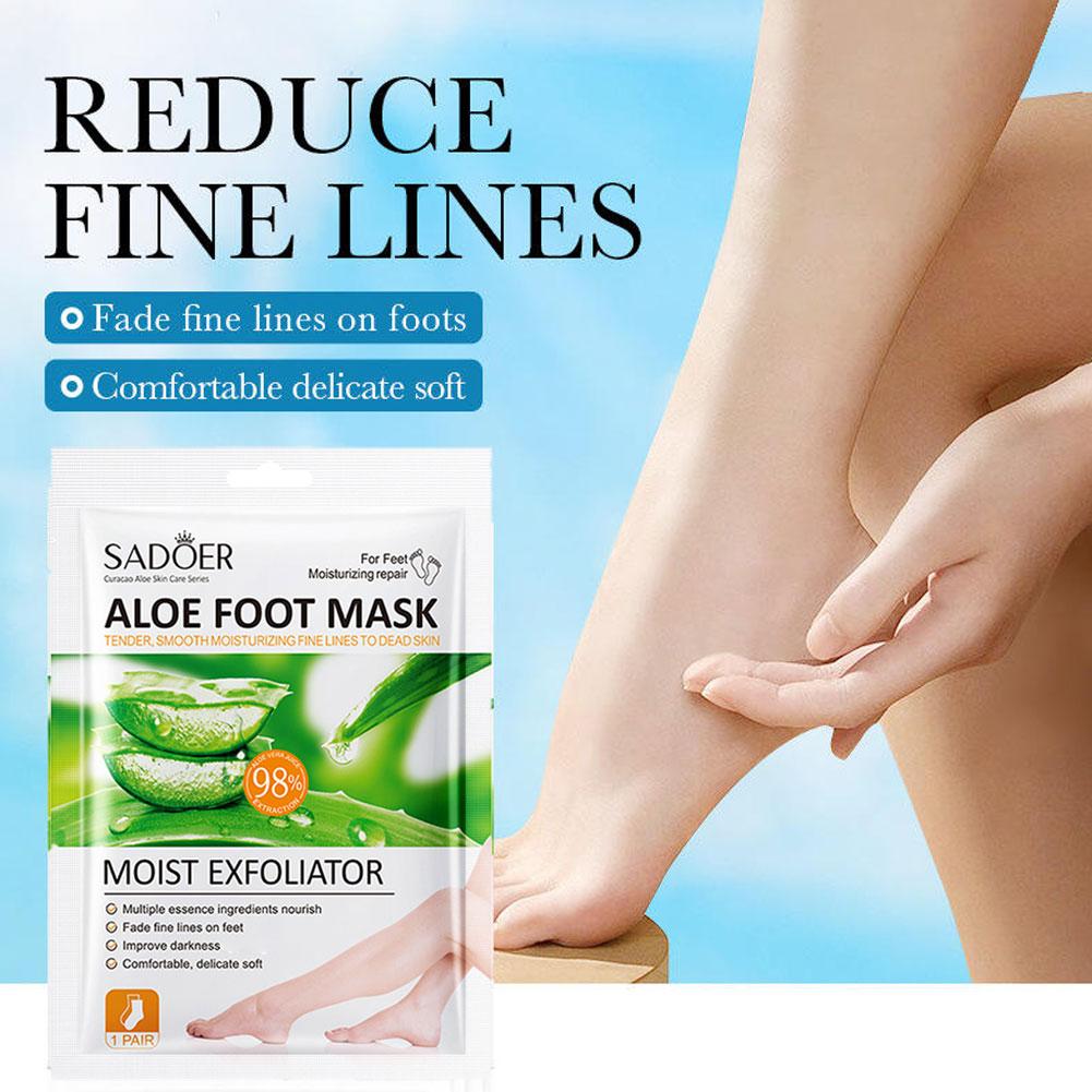 Masque pour les pieds à l'aloe - Foot Mask Peeling avis et prix