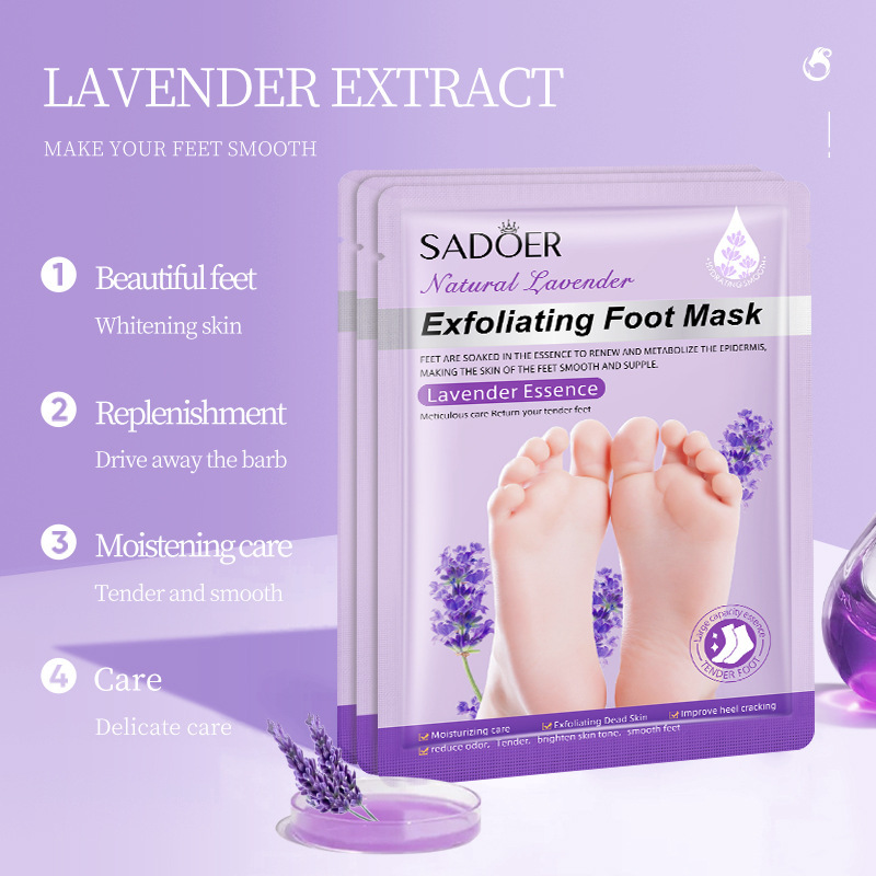 SADOER exfoliant pieds masque  - Foot Mask Peeling avis et prix