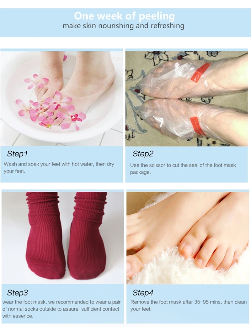 Masque exfoliant pour les pied - Foot Mask Peeling avis et prix