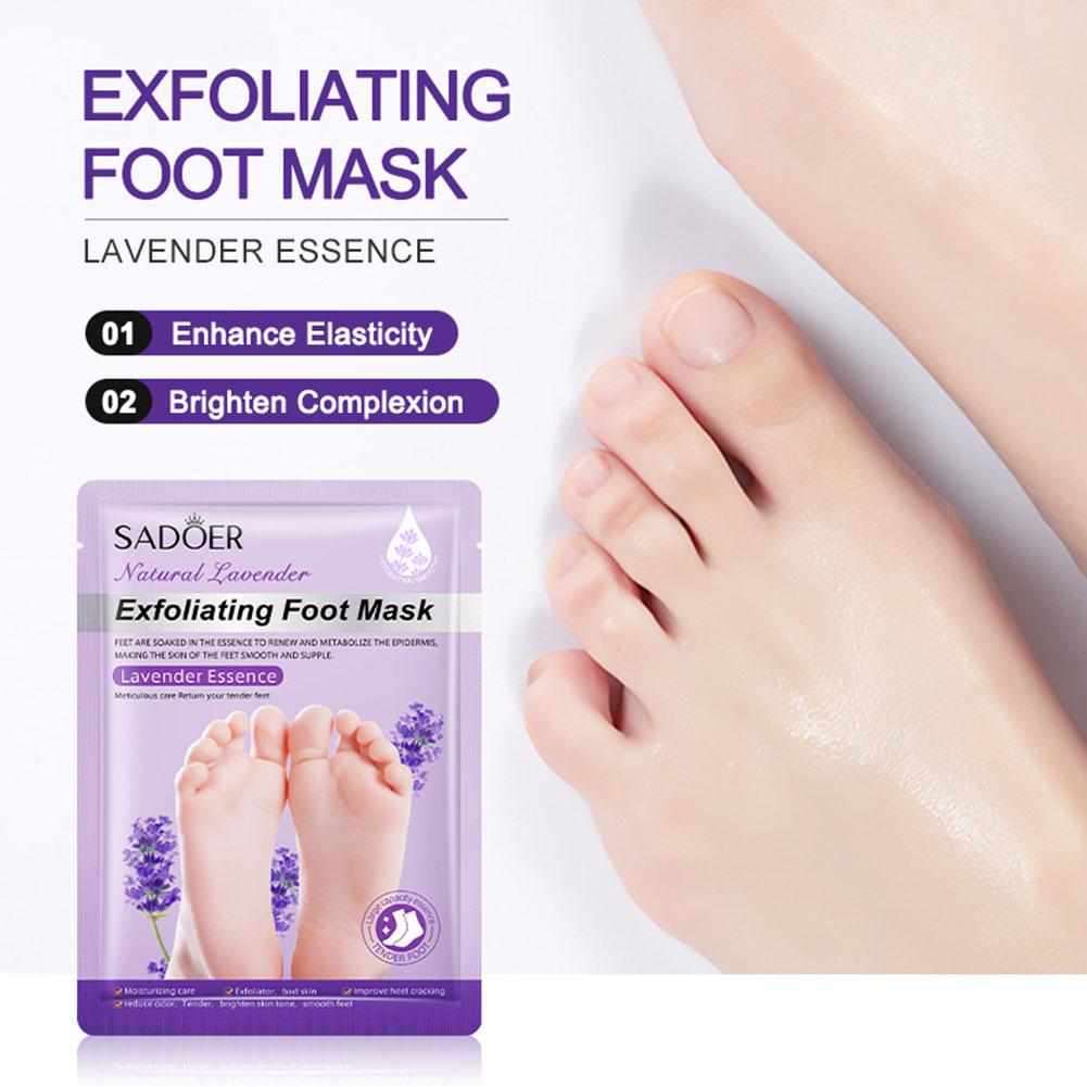 Masque pour les pieds à la lav - Foot Mask Peeling avis et prix