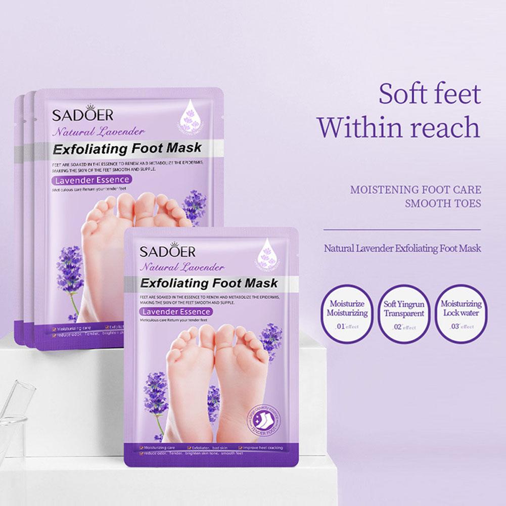 Masque pour les pieds à la lav - Foot Mask Peeling avis et prix