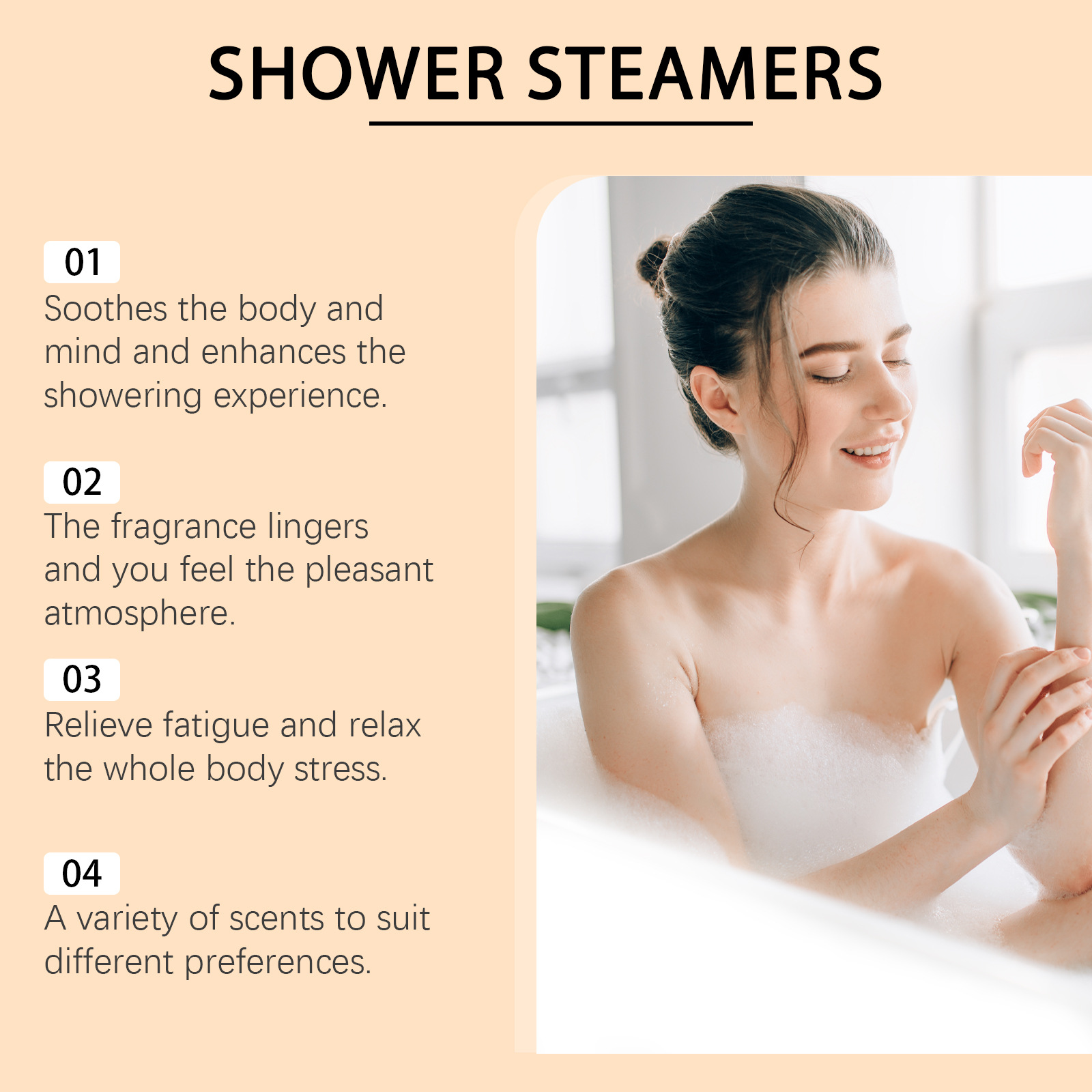 Comprimés de douche d'aromathé - Shower Steamer Tablet avis et prix