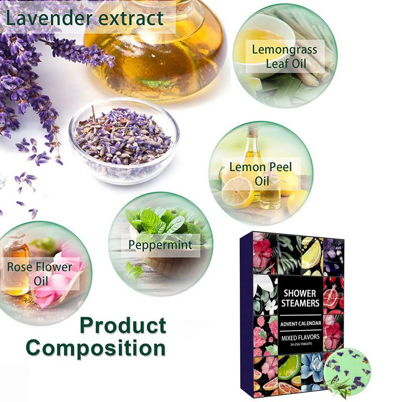 Kit de bombes de douche à vape - Shower Steamer Tablet avis et prix