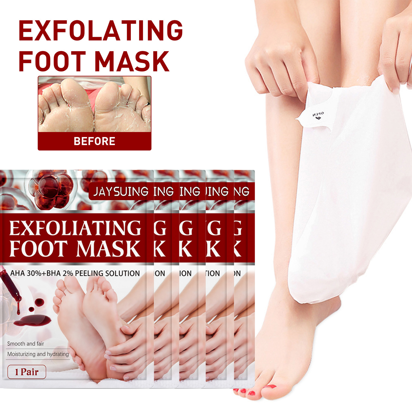 AHA – masque exfoliant pour le - Foot Mask Peeling avis et prix